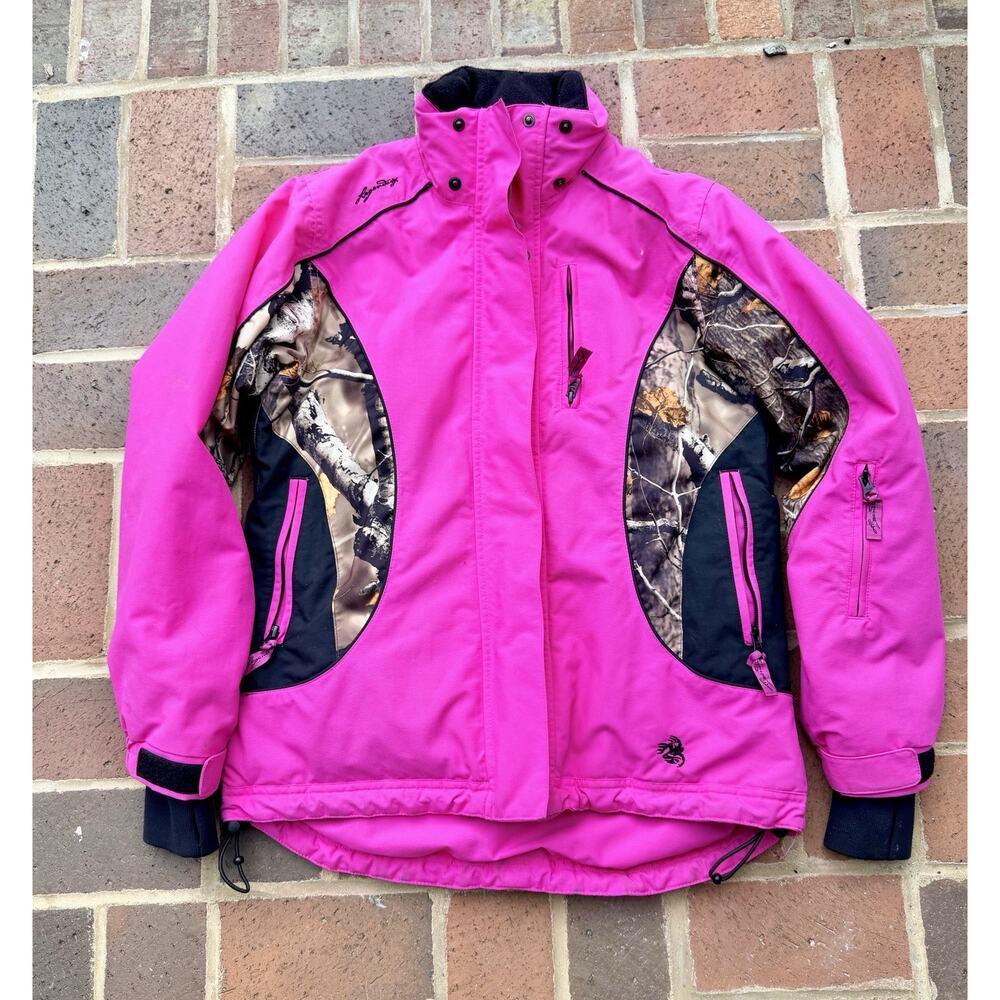Legendary Whitetails Jacket Women Pink Medium Polar Trail Pro Series